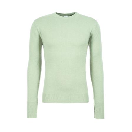 Aspesi, Round-neck Knitwear Groen, Heren, Maat:L