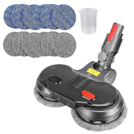 Elektriskt Våttorrmopphuvud För V7 V8 V10 V11 V15 Med Vattentank