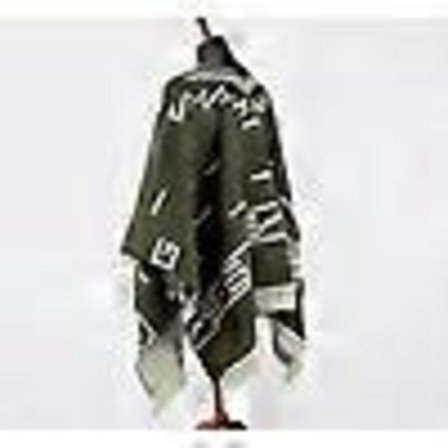 Clint Eastwood Western Cowboy Poncho Serape replika håndlavet af kunstig alpacauld