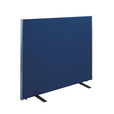Floor screen, 1800x1500 mm, blue