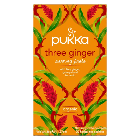 Pukka Örtte Three Ginger EKO 20 st Tillbehör Unisex PCS