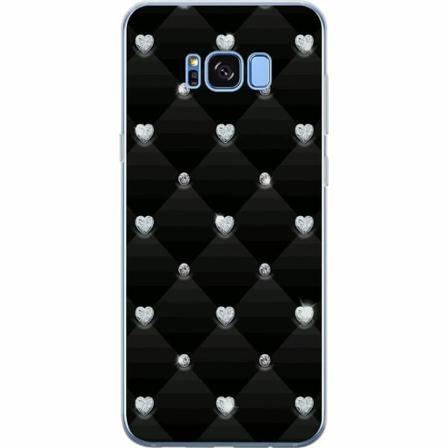 Samsung Galaxy S8 Mjukt Skal - Bling Heart