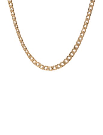 Panzer - Necklace Gold-Plated Gold Samie