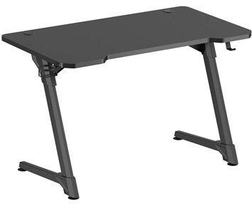 Mission SG Chimera V2 black - Kompakt gamingskrivbord med mugg- och hörlurshållare