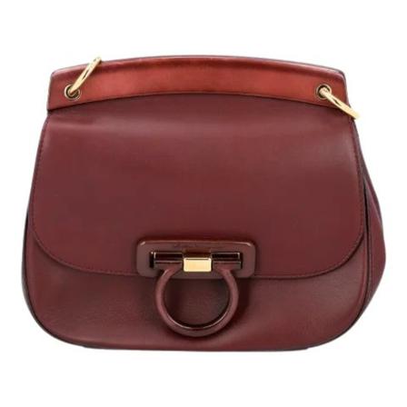 Salvatore Ferragamo Pre-owned, Pre-owned Leather handbags Rood, Dames, Maat:ONE Size,leer