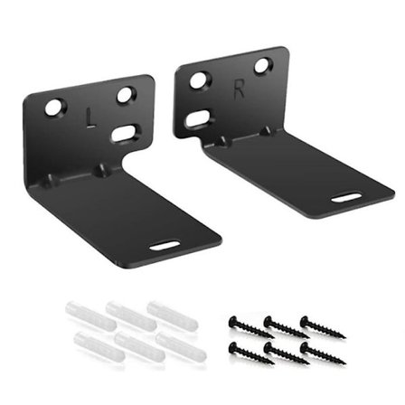 1 Pari seinäkiinnikkeitä, seinäkiinnityssarja Soundpress 300 Soundbar -yhteensopiva