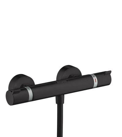 Hansgrohe Ecostat Comfort Suihkuhana mattamusta, Kylpyhuone