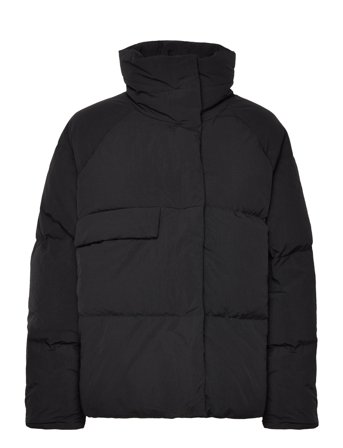 Big Baffle Jacket Black Adidas Sportswear