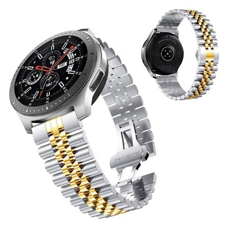 Huawei Watch GT 2 Pro stainless steel watch band - Silver / Gold