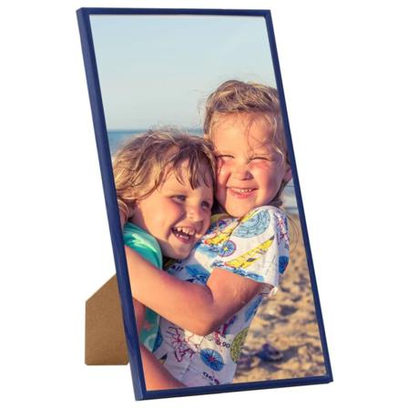 Vidaxl Fotoramar 3 St För Bord Blå 20x25 Cm Mdf Blå