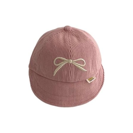 Børne Duck Tongue Hat Broderet Fløjl Baby Baseball Caps Blød & Komfortabel Udendørs Solhat til Spædbørn Småbørn Pink