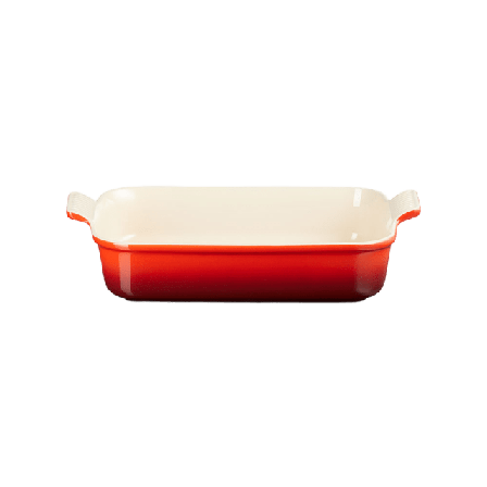 Le Creuset Ungsform Heritage Rekt Kastruller & grytor Rosa 4,0 L / 32 cm