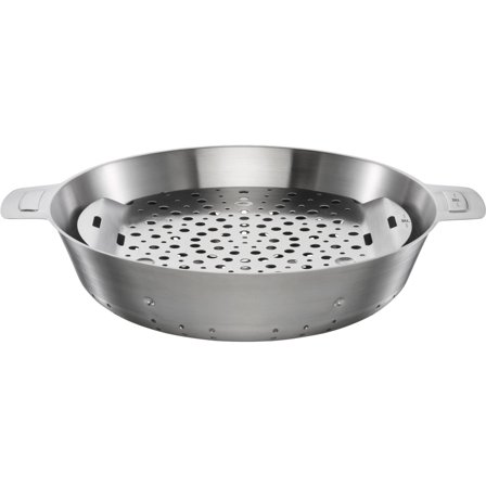 Fiskars Grill Chef kori/höyrystin 30 cm, ruostumatonta terästä
