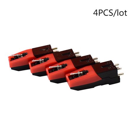 Grammofon Record Magnetic Cartridge Stylus med för LP Vinyl Needle Kit Univers