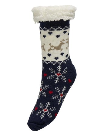 Kids Only Kogchristmas Teddy Socks Acc - Navy - ONE SIZE