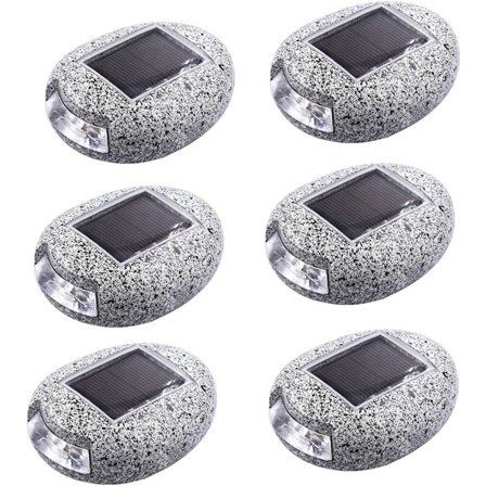 Stenlys til Have Stenlys LED Solcelle Vandafvisende Lys f