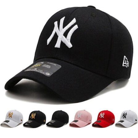 Unisex New York New York Yankees Baseball Kepsar Män Kvinnor Mössor Sport Snap Hat Bomull(röd)