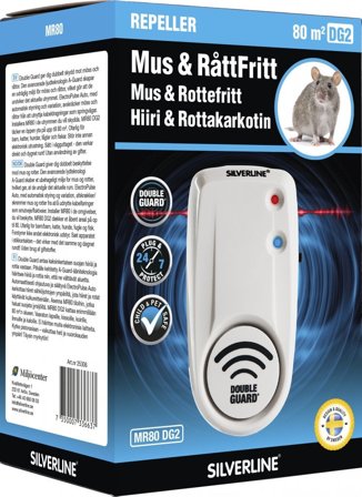 Silverline muse- og rotteskræmmer MR80 DG2