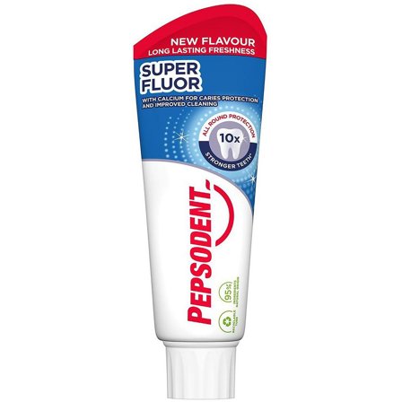 PEPSODENT Tandkräm PEPSODENT super flour 75ml - Lyreco - Sjukvård och omsorg - Hygien - Tandvård