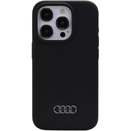 Audi silikonetui for iPhone 15 Pro Max - svart