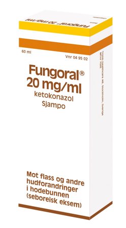 Fungoral sjampo 20mg/ml