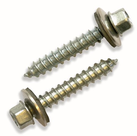 Ejot 820020 Byggskruv rostfri, för trä, m. gummitätning 6.5 x 50 mm, 150-pack, Infästning