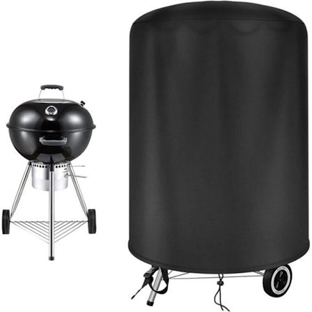Grilltrekk - Weber - Rund - 210D Oxford - Vanntett - Svart (61x70cm)