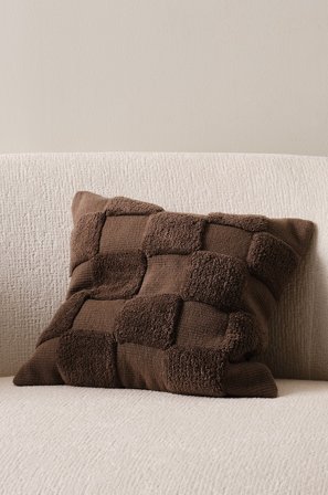 Jotex - Putetrekk 50x50 Cm Sjokoladebrun - CORI - Kjøp Pynteputer & trekk hos Jotex