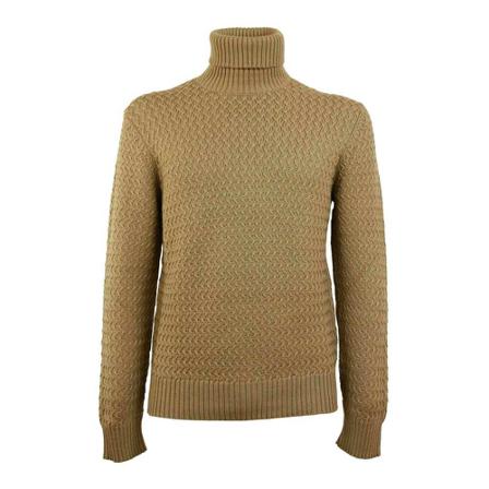 Circolo 1901, Turtlenecks Bruin, Heren, Maat:L