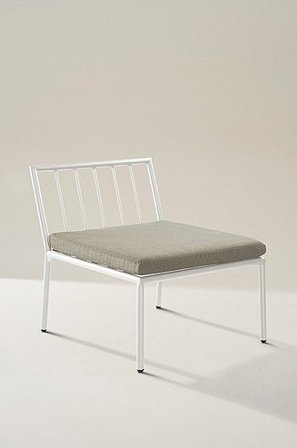 Jotex - Sofamodul Hvid/lysegrå hynde - MENTON - Køb Havesofaer & havebænke hos Jotex