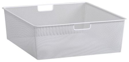 Elfa 155290 Meshkurv hvid 527x527x185 mm, Garderobeindretning