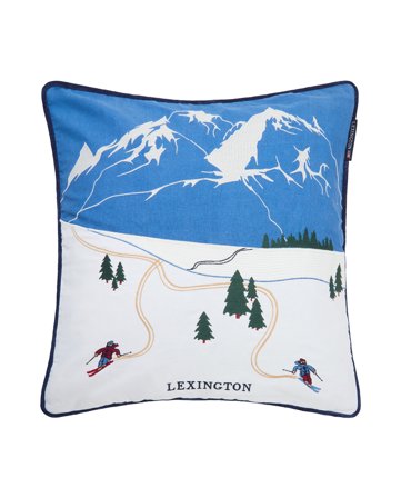 Lexington Down Hill kuddfodral i ekologisk bomull twill patch