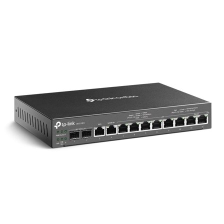 TP-Link Omada Gigabit VPN Router with PoE+ Ports and Controller Ability 2x Gigabit SFP WAN/LAN Port 1x Gigabit RJ45 WAN Port