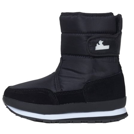 Rubberduck Kids' Snowjogger Children lined boots Black 34