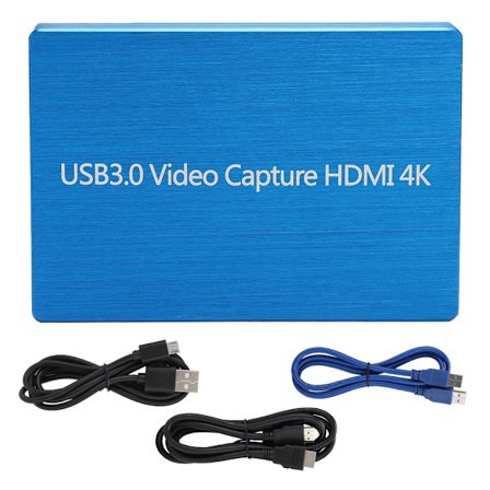4Kx2K HDMI til USB3.0 Videooptagelseskort HD-optager til spil/video-livestreaming