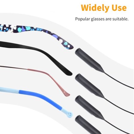 Justerbar brillerem - Solbrillerem uden hale - Holder til brillebånd - Voksne