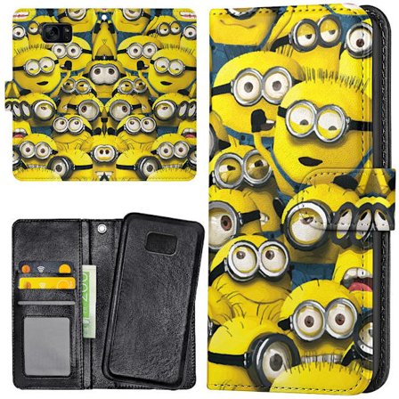 Samsung Galaxy S7 - Plånboksfodral/Skal Minions