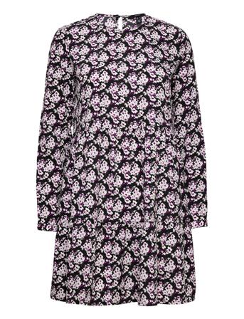 Vmfiona Ls Short Dress Wvn Lt Patterned Vero Moda