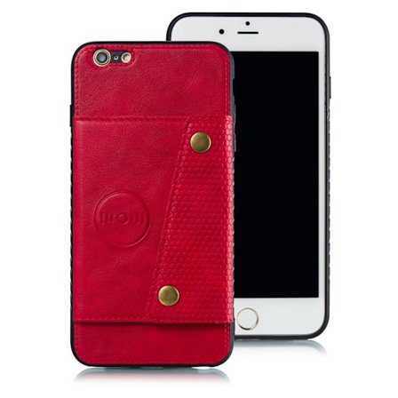 Skal - iPhone 6 Plus/6S Plus - Kortplats Magnetisk