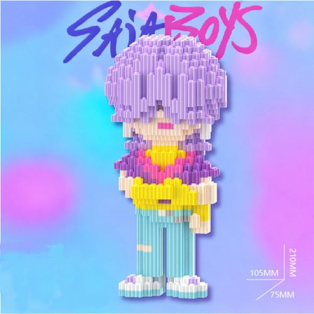 Kpop Demon Hunters Byggeklosser – Kompatibel med LEGO, Byggesett, Klosser for Barn og Voksne, Perfekt Gave