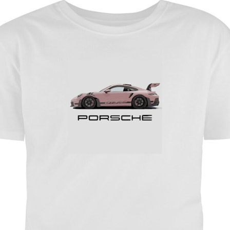 T-Shirt Porsche 911 Pink