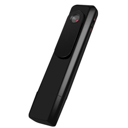 Kamera för tonåringar T008 Back Clip Camera Hd 1080p Video Infraröd nattseende Mobil detektering Utomhus sport Clip Krage kamera