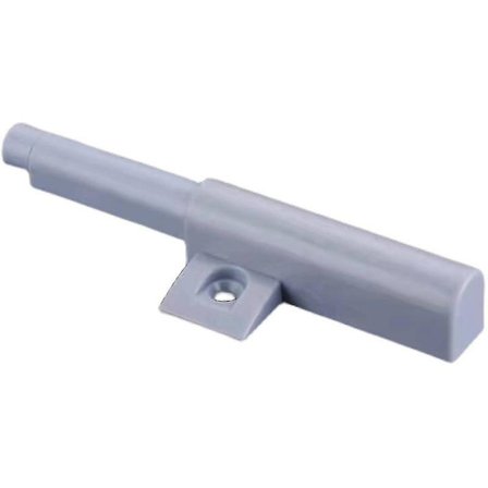 Magnetisk lås skap dør lås skyv åpen skap skuff dør berørings selv-bouncer (1 stykke-grå)