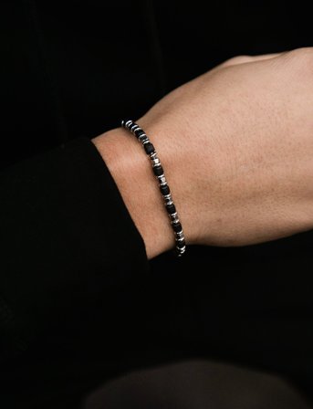 Samie Samie - Bracelet With Black Pearls - Black - ONE SIZE