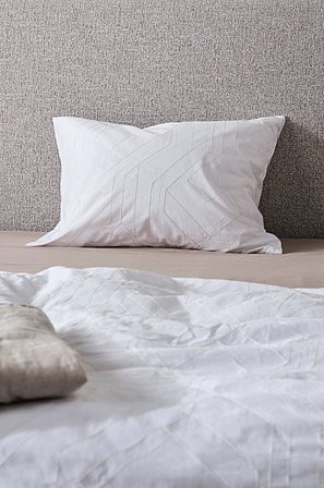 Jotex - Kussensloop Wit/beige Wit/beige - BRYONA - Koop Kussenslopen bij Jotex