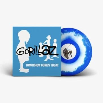 Tomorrow comes today (vinyl white & blue Gorillaz