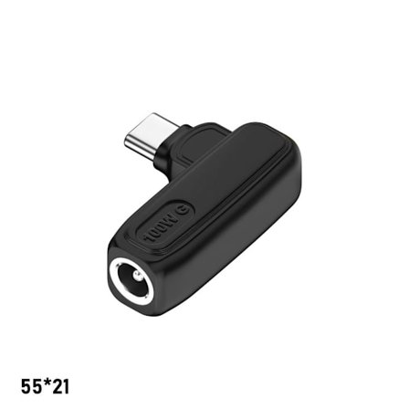 DC till Type C Converter Laptop Laddningskontakt 5,5X2,1MM TILL TYPE-C