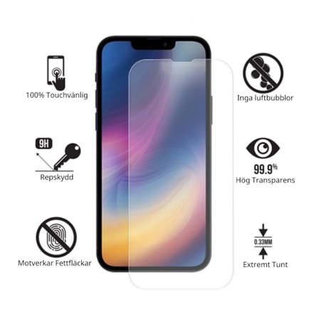 Skjermbeskytter for iPhone 11 / Xr Herdet Glass