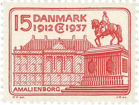 Danmark 1937 - AFA 241 - Postfrisk