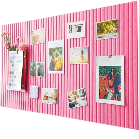 Itseliimautuva valokuvataulu - akustiikkapaneelit, seinäpaneeli, ilmoitustaulu valokuville, viesteille, koristeellinen huopa- ja korkkiseinäpaneeli